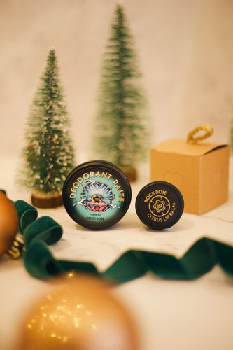 Everyday essentials ! Award winning Vegan deodorant & shea butter lip balm duo